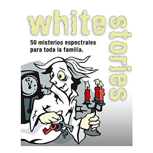 Black Stories- Juego de Mesa White Stories, Multicolor (Gen-x Games GEN040)