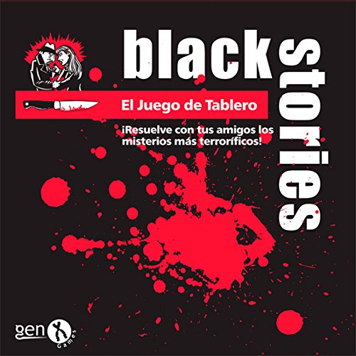 Black Stories Mesa Juego de Tablero, Multicolor (Gen X Games GENBS34)