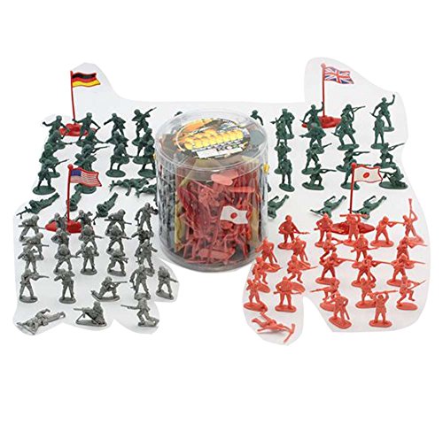 Black Temptation Niños Juguete Soldados De Plástico Regalos Coches De Juguete / Camiones / Tanque Mesa De Arena Modelo-100 PCS Black Temptation Niños Juguete Soldados De Plástico Regalos Coches De Juguete / Camiones / Tanque Mesa De Arena Modelo-100 PCS