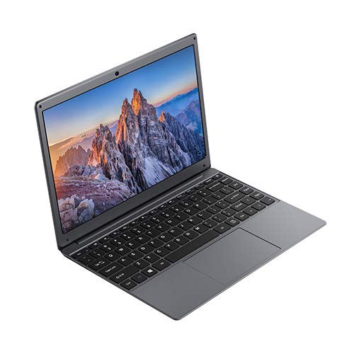 BMAX S13a Ordenadores Portátiles, 13.3" Windows 10 Laptop, N3350 8GB LPDDR4 de RAM, 128GB SSD de Almacenamiento, QWERTY Diseño de Teclado Americano, BT4.2, USB 3.0, 2.4GHz/5.0GHz