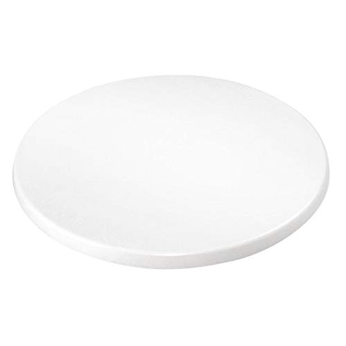 Bolero gl972 redondo tablero de la mesa, color blanco