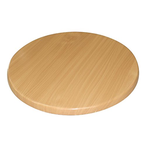 Bolero GL975 redondo tablero de la mesa, 800 mm, madera de haya Bolero GL975 redondo tablero de la mesa, 800 mm, madera de haya
