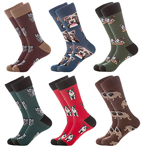 BONANGEL Calcetines Christmas Hombre, Hombres Ocasionales Calcetines Divertidos Impresos de Algodón de Pintura Famosa de Arte Calcetines, Calcetines de Colores de moda BONANGEL Calcetines Christmas Hombre, Hombres Ocasionales Calcetines Divertidos Impresos de Algodón de Pintura Famosa de Arte Calcetines, Calcetines de Colores de moda