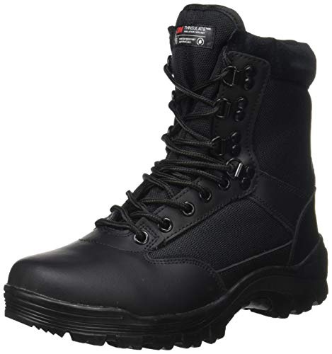 Botas Mil-Tec Tactical con cremallera YKK, para trekking, de montaña, disponible en varios modelos, color, talla 44/ UK 11