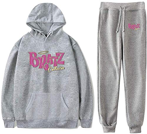 Bratz Rock Angelz - Conjunto de sudadera con capucha y pantalones de dos piezas