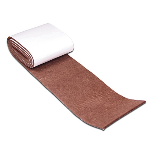 Brinox B76210M Deslizadores de fieltro sintético, Marrón, 85 mm x 100 cm Brinox B76210M Deslizadores de fieltro sintético, Marrón, 85 mm x 100 cm