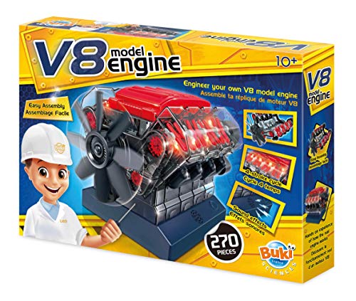 Buki France- Moteur V8 Motor, Color (7161) Buki France- Moteur V8 Motor, Color (7161)