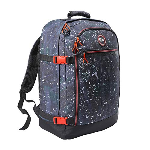 Cabin Max Metz Mochila de Viaje Equipaje de Mano Aprobada para Transporte Aéreo Maleta de Cabina 55x40x20 cm 44 L (Nocturna)