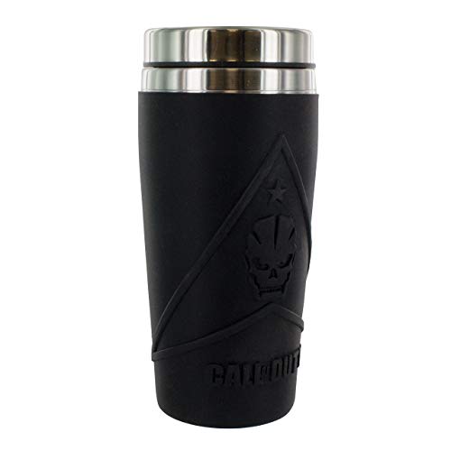 Call of Duty Taza de Viaje, Acero Inoxidable, Multicolor, 8 x 8 x 18 cm Call of Duty Taza de Viaje, Acero Inoxidable, Multicolor, 8 x 8 x 18 cm