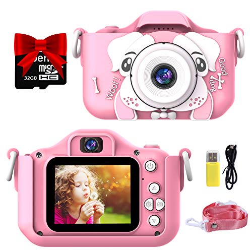 Cámara para Niños, Cámara Digital de 20.0MP, Cámara para Selfies para Niños con Pantalla IPS de 2.0 Pulgadas, Tarjeta Micro SD de 32GB Incluida, Cámara de Video para Niñas de 3 a 12 Años de Niños Cámara para Niños, Cámara Digital de 20.0MP, Cámara para Selfies para Niños con Pantalla IPS de 2.0 Pulgadas, Tarjeta Micro SD de 32GB Incluida, Cámara de Video para Niñas de 3 a 12 Años de Niños