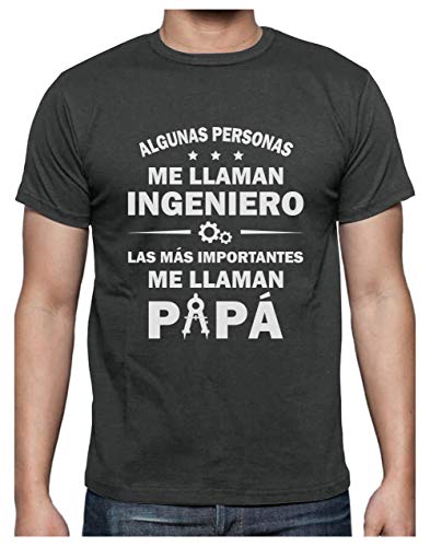 Camiseta para Hombre - Regalos para Ingenieros - Algunos me Llaman Ingeniero - X-Large Gris Antracita Camiseta para Hombre - Regalos para Ingenieros - Algunos me Llaman Ingeniero - X-Large Gris Antracita