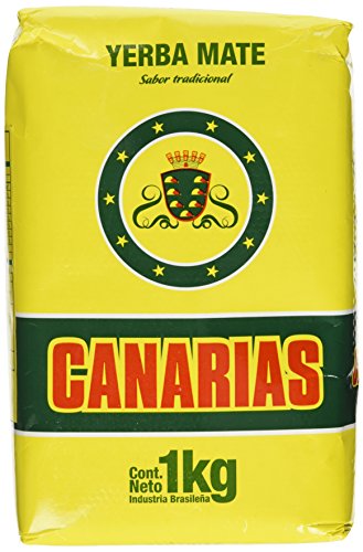 Canarias Yerba Mate Canarias (Hierba Mate)1 kg (Paquete de 1)