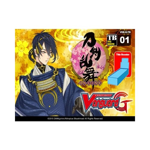 Cardfight Vanguard "g-Title Booster Display 01 Touken Ranbu Online Juego de Cartas (Pack de 12)
