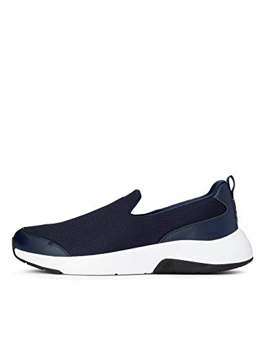 CARE OF by PUMA Slip on Runner Low-Top Sneakers, Azul (Navy Blazer-Oatmeal), 43 EU