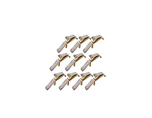 Carrera Double Sliding Contact - Trencillas para Go, Digital 1/43, Color Oro, 10 Unidadades Carrera Double Sliding Contact - Trencillas para Go, Digital 1/43, Color Oro, 10 Unidadades
