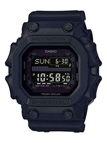 Casio G-SHOCK Reloj Digital, Reloj radiocontrolado y solar, 20 BAR, Negro, para Hombre, GX-56BB-1ER Casio G-SHOCK Reloj Digital, Reloj radiocontrolado y solar, 20 BAR, Negro, para Hombre, GX-56BB-1ER