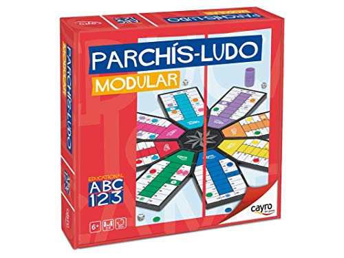 Cayro - Parchís Modular 8 Jugadores- Juego de Tradicional - Juego de Mesa - Desarrollo de Habilidades cognitivas - Juego de Mesa (700) Cayro - Parchís Modular 8 Jugadores- Juego de Tradicional - Juego de Mesa - Desarrollo de Habilidades cognitivas - Juego de Mesa (700)