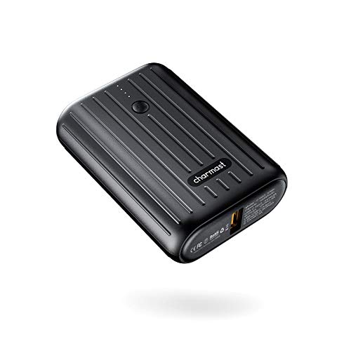 Charmast Mini Bateria Externa 10000mAh para Movil Powerbank USB C 18W PD & QC 3.0 Quick Charge Cargador Portátil Ultra Compacto Carga Rápida para iPhone Samsung Huawei Xiaomi Tablets Charmast Mini Bateria Externa 10000mAh para Movil Powerbank USB C 18W PD & QC 3.0 Quick Charge Cargador Portátil Ultra Compacto Carga Rápida para iPhone Samsung Huawei Xiaomi Tablets