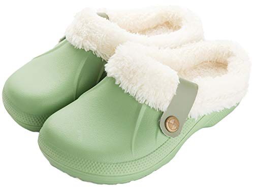 ChayChax Impermeable Zapatillas de Estar por casa para Mujer Hombre Zuecos con Forro Pelusa Caliente Pantuflas Interior Zapatillas Invierno Al Aire Libre ChayChax Impermeable Zapatillas de Estar por casa para Mujer Hombre Zuecos con Forro Pelusa Caliente Pantuflas Interior Zapatillas Invierno Al Aire Libre