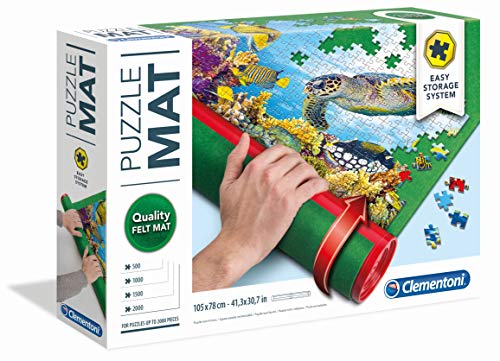 Clementoni-30229 Tapete para Puzzles Color Verde, 3 (1) Clementoni-30229 Tapete para Puzzles Color Verde, 3 (1)