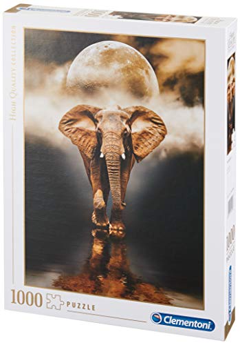 Clementoni 39416"der Elefant-HQC Puzzle, 1000 Teile Piezas, multicolor, pezzi (39416.6) Clementoni 39416"der Elefant-HQC Puzzle, 1000 Teile Piezas, multicolor, pezzi (39416.6)