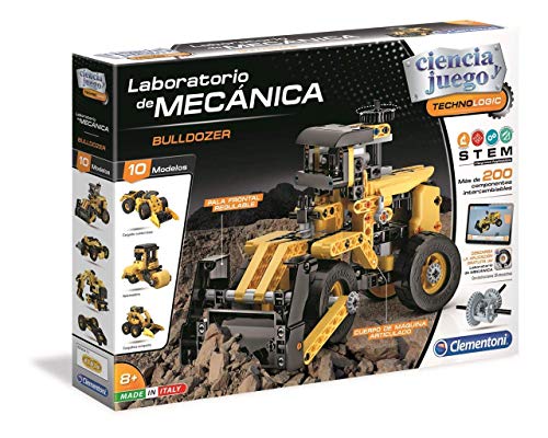 Clementoni Ciencia y Juego- Laboratorio de Mecánica, Excavadora (55347)