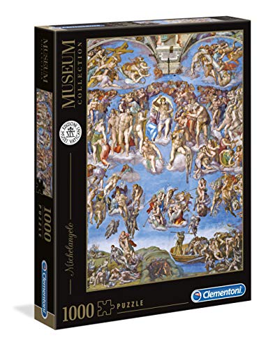 Clementoni- Puzzle 1000 Piezas Museos Michelangelo: Juicio Universal, Multicolor (39497.5) Clementoni- Puzzle 1000 Piezas Museos Michelangelo: Juicio Universal, Multicolor (39497.5)