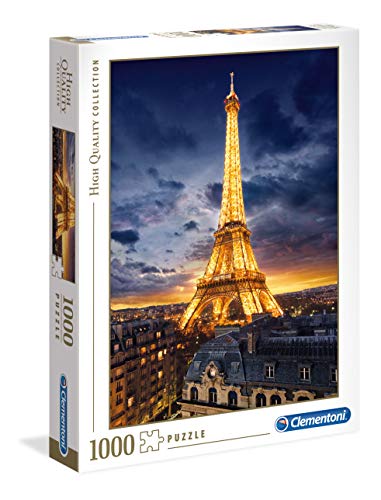 Clementoni- Puzzle 1000 Piezas Tour Eiffel (39514.9) Clementoni- Puzzle 1000 Piezas Tour Eiffel (39514.9)