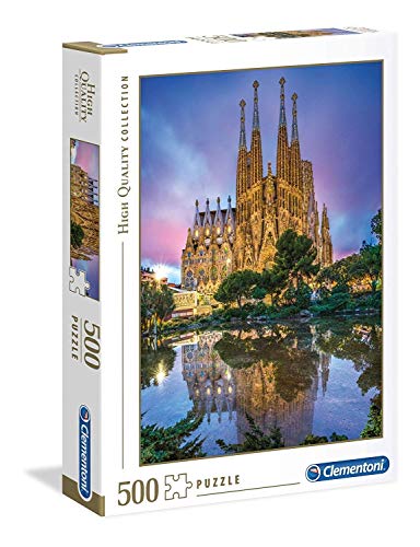 Clementoni- Puzzle 500 Piezas Barcelona, Multicolor (35062.9)