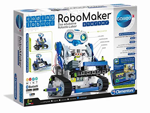 Clementoni- RoboMaker Started Set Robótica infantil, Multicolor, único (55331) Clementoni- RoboMaker Started Set Robótica infantil, Multicolor, único (55331)