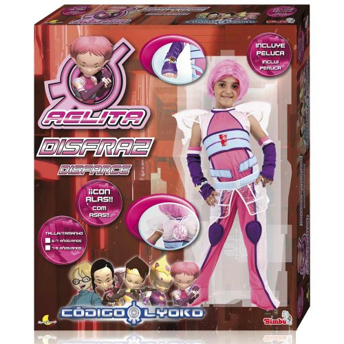 Código Lyoko - Disfraz Aelita En Caja (Simba) 5819114 Código Lyoko - Disfraz Aelita En Caja (Simba) 5819114