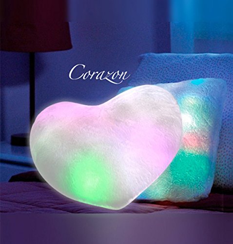 Cojín molón We Houseware BN4258 luz led corazón