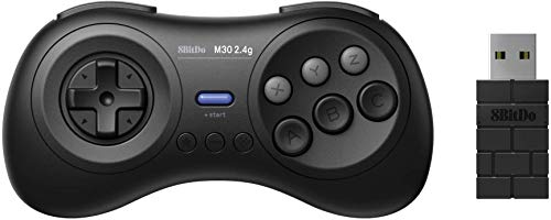 Controlador inalámbrico WeChip M30 2.4Ghz para SEGA Genesis Mini y Mega Drive Mini, Nintendo Switch