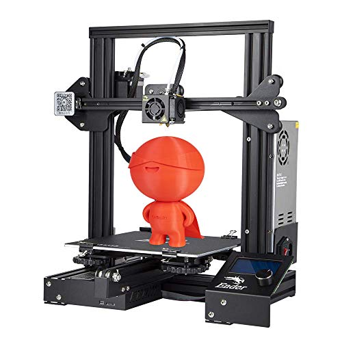 Creality Ender-3 Impresora 3D económica DIY con función de impresión de currículum vitae 220 * 220 * 250mm Creality Ender-3 Impresora 3D económica DIY con función de impresión de currículum vitae 220 * 220 * 250mm