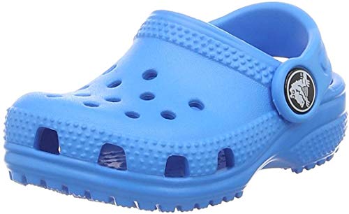 Crocs Classic Clog Kids Roomy fit Zuecos Unisex niños, Azul (Ocean 456), 29/30 EU