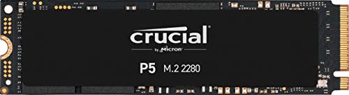 Crucial P5 1TB CT1000P5SSD8 Unidad interna de estado sólido-hasta 3400 MB/s (3D NAND, NVMe, PCIe, M.2, 2280SS)