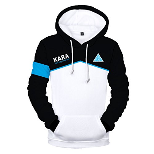 CTOOO Detroit Become Human Game 3D Sudadera con Capucha para Hombres Y Mujeres CTOOO Detroit Become Human Game 3D Sudadera con Capucha para Hombres Y Mujeres