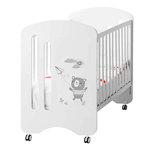 Cuna de bebe Babify Little Bear - 8 posiciones de somier - Lateral abatible Cuna de bebe Babify Little Bear - 8 posiciones de somier - Lateral abatible