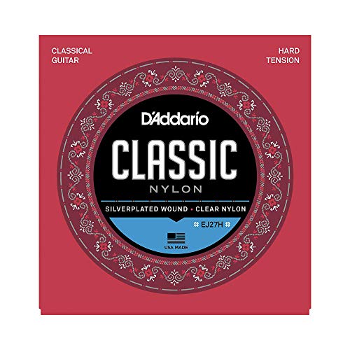 D'Addario EJ27H Juego de cuerdas para guitarra clásica, 029' - 044' (tensión alta) D'Addario EJ27H Juego de cuerdas para guitarra clásica, 029' - 044' (tensión alta)