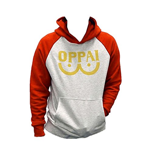 Daiendi One Ponch-Man - Sudadera con capucha para cosplay Blanco y rojo. L