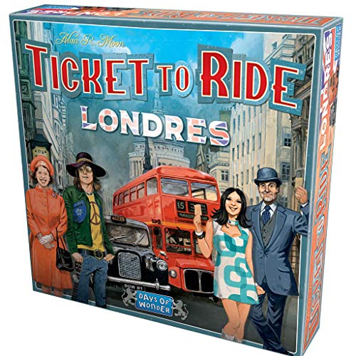 Days of Wonder-¡Aventureros al Tren Londres ES/PT, Color (DW722461ML) Days of Wonder-¡Aventureros al Tren Londres ES/PT, Color (DW722461ML)