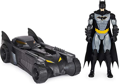 DC Comics Batman 6058417 Batmobile + Figura Batman 30 cm - Juego de Juguete Infantil DC Comics Batman 6058417 Batmobile + Figura Batman 30 cm - Juego de Juguete Infantil