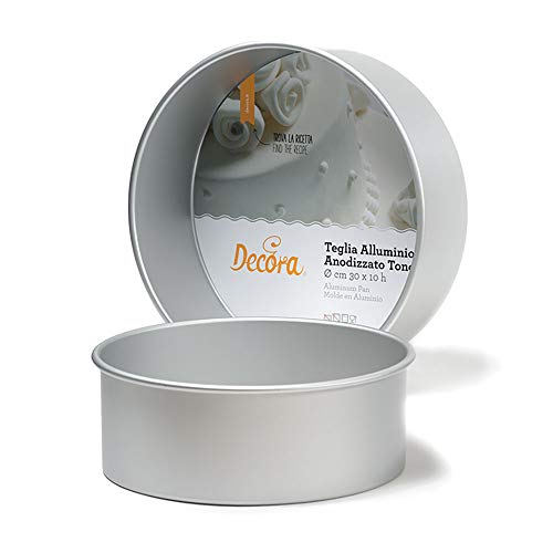 Decora 0062612 Molde PROFESSIONALE Aluminio ANODIZADO Circular Ø CM 20 X 10 H Decora 0062612 Molde PROFESSIONALE Aluminio ANODIZADO Circular Ø CM 20 X 10 H