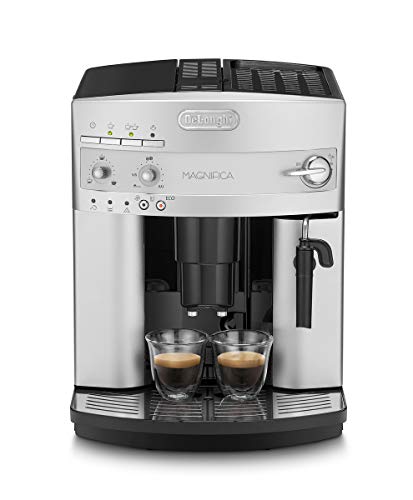 Delonghi ESAM3200S Maquina De Espresso Con Molinillo Integrado, 1450 W, 1.8 Litros, Plateado