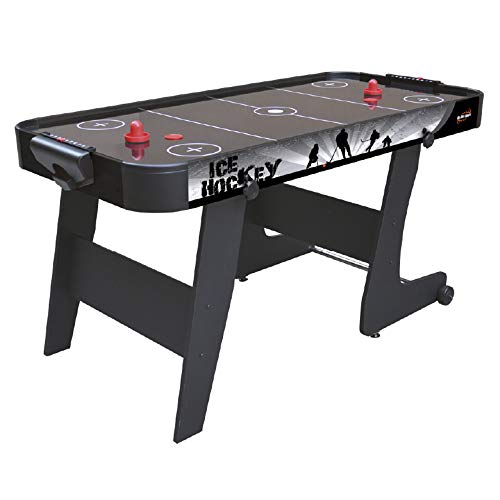 Devessport Mesa de Airhockey Plegable Black City de 152x76x78 cm