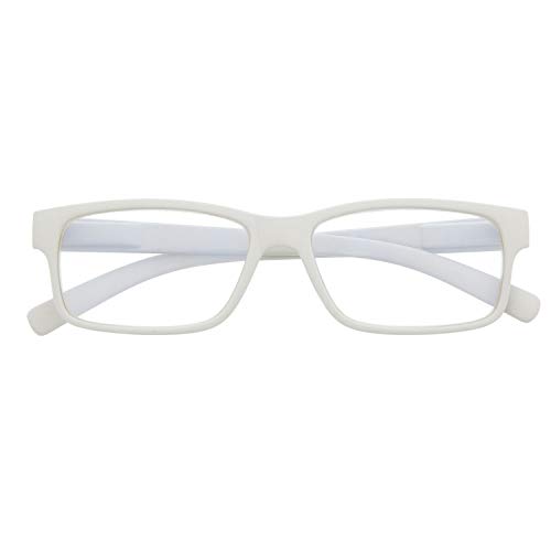 DIDINSKY Gafas de Presbicia con Filtro Anti Luz Azul para Ordenador. Gafas Graduadas de Lectura para Hombre y Mujer con Cristales Anti-reflejantes. Ash +1.0 – THYSSEN