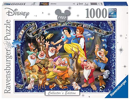 Disney-19674 6 Disney Blancanieves Puzzle 1000 piezas, Multicolor (Ravensburger 19674) , color/modelo surtido