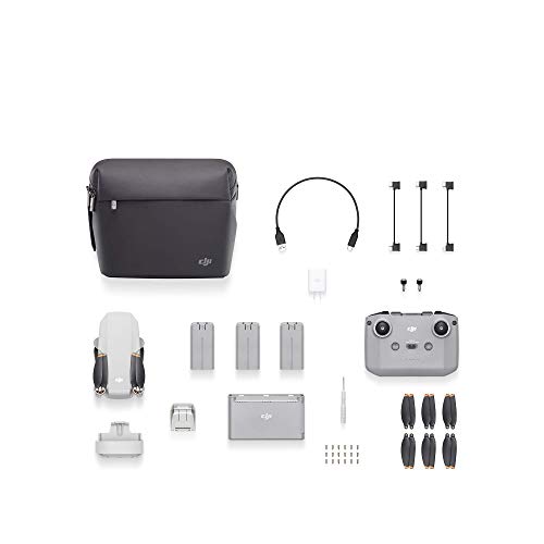DJI Mini 2 Fly More Combo (EU) + Care Refresh (Auto-Activated) - Dron Ligero y Portátil, Distancia Transmisión 6 Km, Dos Unidades de Remplazo en un Año, Cubre Gran Variedad de Accidentes DJI Mini 2 Fly More Combo (EU) + Care Refresh (Auto-Activated) - Dron Ligero y Portátil, Distancia Transmisión 6 Km, Dos Unidades de Remplazo en un Año, Cubre Gran Variedad de Accidentes