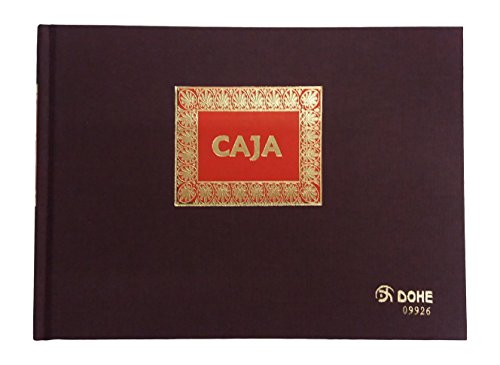 Dohe 9926 - Libro de contabilidad, caja, cuarto apaisado