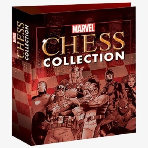 Eaglemoss Archivador para 16 revistas de la colección de Ajedrez de Marvel Eaglemoss Archivador para 16 revistas de la colección de Ajedrez de Marvel